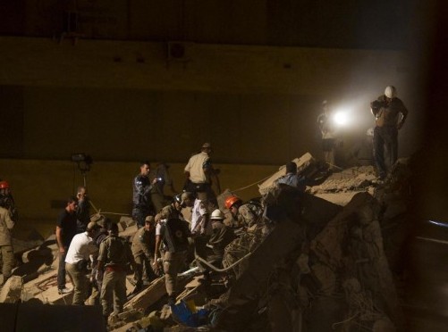 Brasile, crolla edificio nel centro di Rio