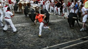 Pamplona, 47 feriti alla tradizionale corsa dei tori di San Firmino05