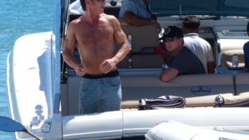 Sean Penn super tonico a Ibiza con la modella Cristina Piaget 04