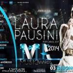 Laura Pausini, Music Awards 2014: "Basta omofobia!". Serata di duetti