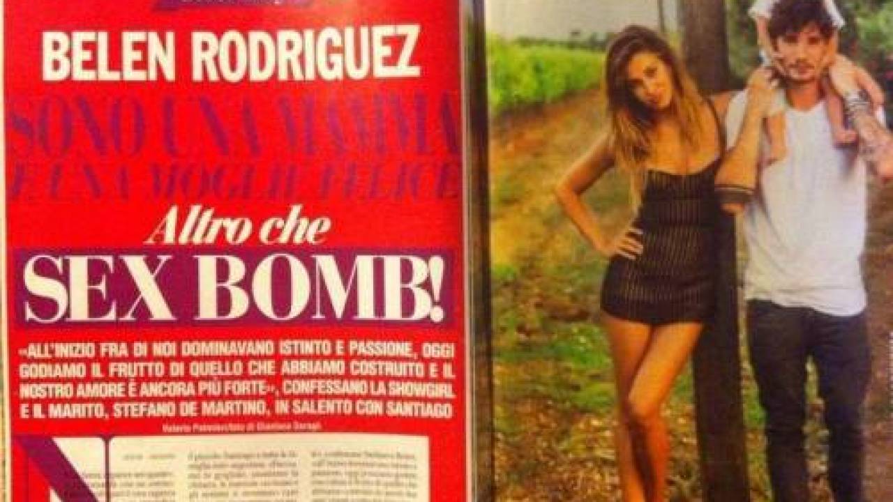 Belen Rodriguez, Chi: "Sono una mamma, altro che sex bomb". Eppure ...