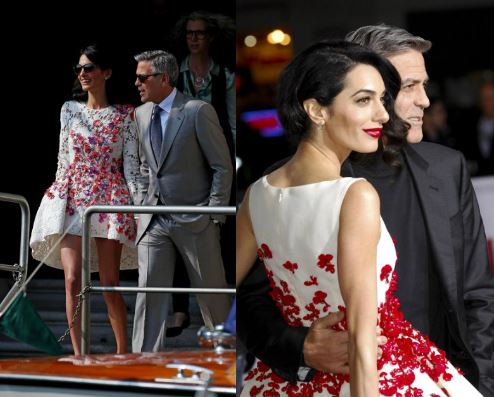 Amal Alamuddin torna sposa con...Giambattista Valli FOTO