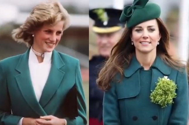 Kate Middleton: 15 look ispirati dalla principessa Diana FOTO