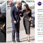 Meghan Markle look: sofisticata e chic in abito nero FOTO