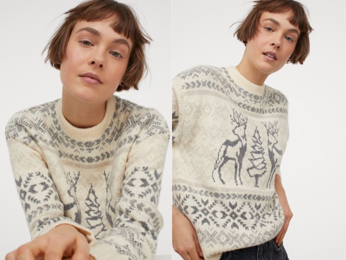 Il maglione con le renne di H\u0026M per i tuoi look natalizi
