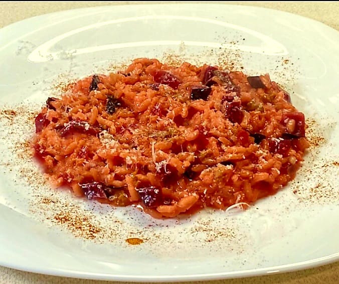 Risotto Con Barbabietola Rossa E Gorgonzola La Ricetta Ladyblitz It